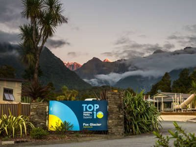 Fox Glacier — photo from its official TOP 10 listing